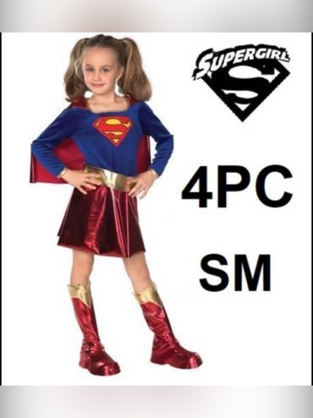 DC SUPERGIRL HALLOWEEN COSTUME